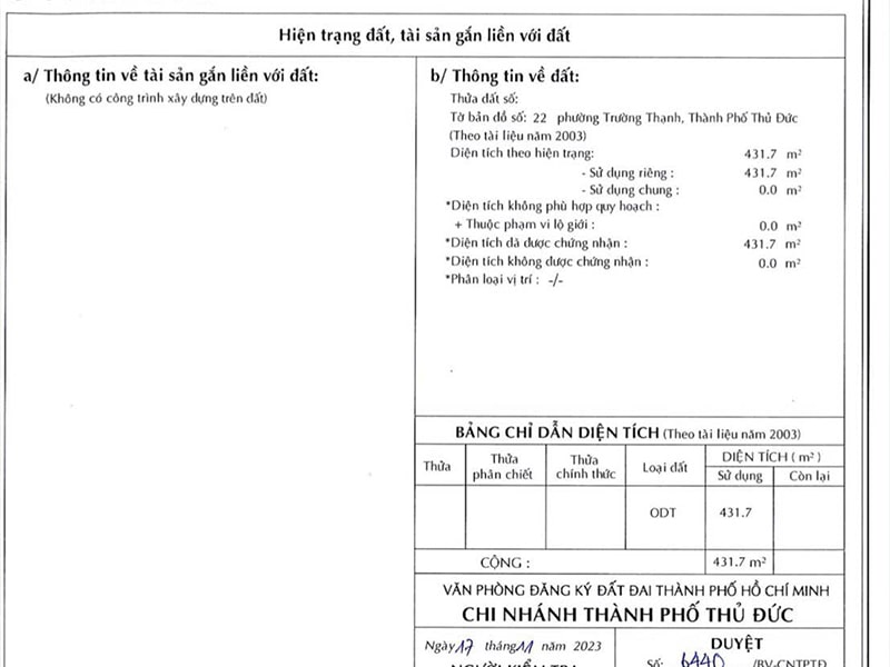 Bán giao đất lô góc Tăng Long Garden