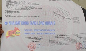Sổ đỏ K6 khu Tăng Long River View Quận 9