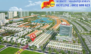 Phối cảnh khu vực Shophouse