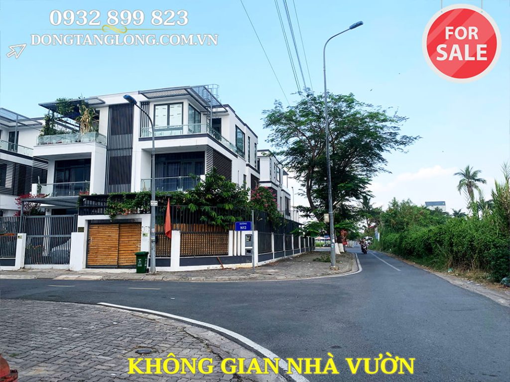 Không gian nhà vườn căn 154 Đường N7 Đông Tăng Long