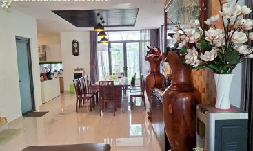 Không gian phòng khách biệt thự song lập 65A5 Đông Tăng Long