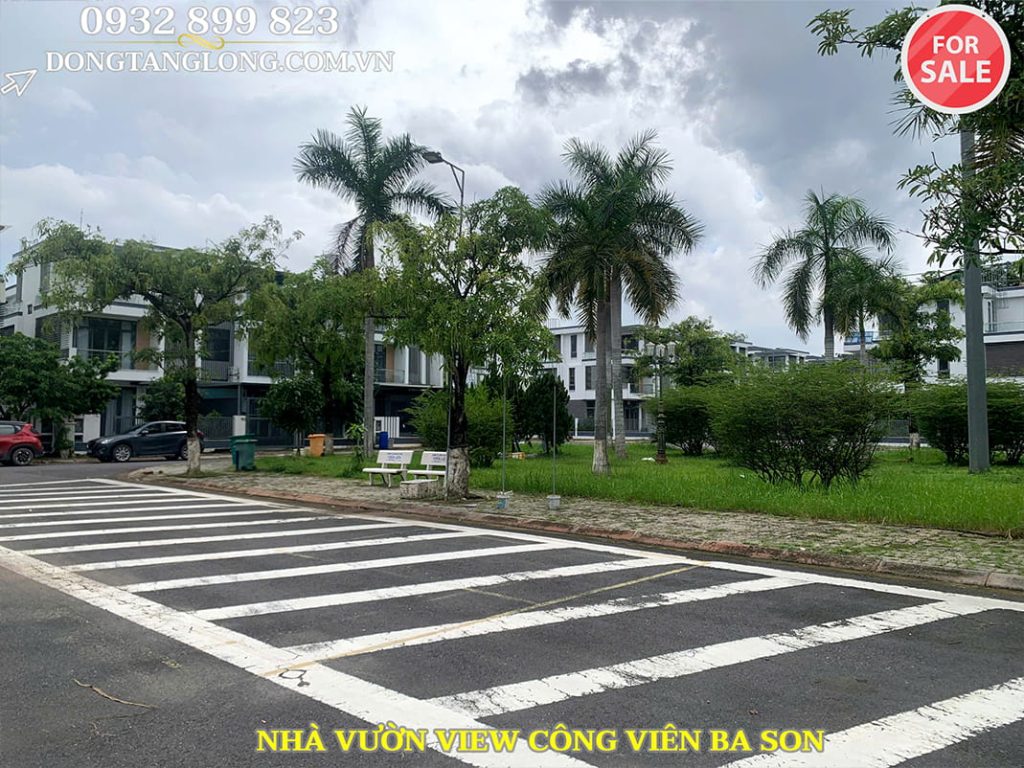 Nhà vườn view công viên Ba Son