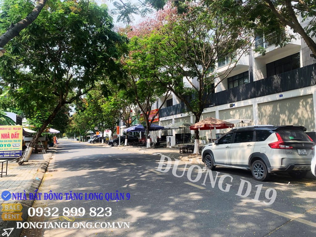 Đường D19 Shophouse Đông Tăng Long