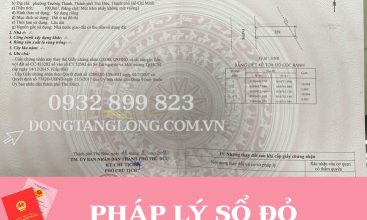 Sổ đỏ 16C hoán đổi Đông Tăng Long